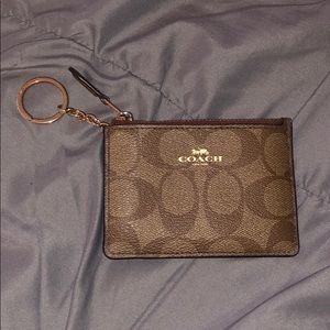 Coach wallet keychain
